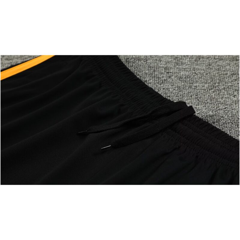 Mens Real Madrid Short Training Suit Black Dragon 2024/25
