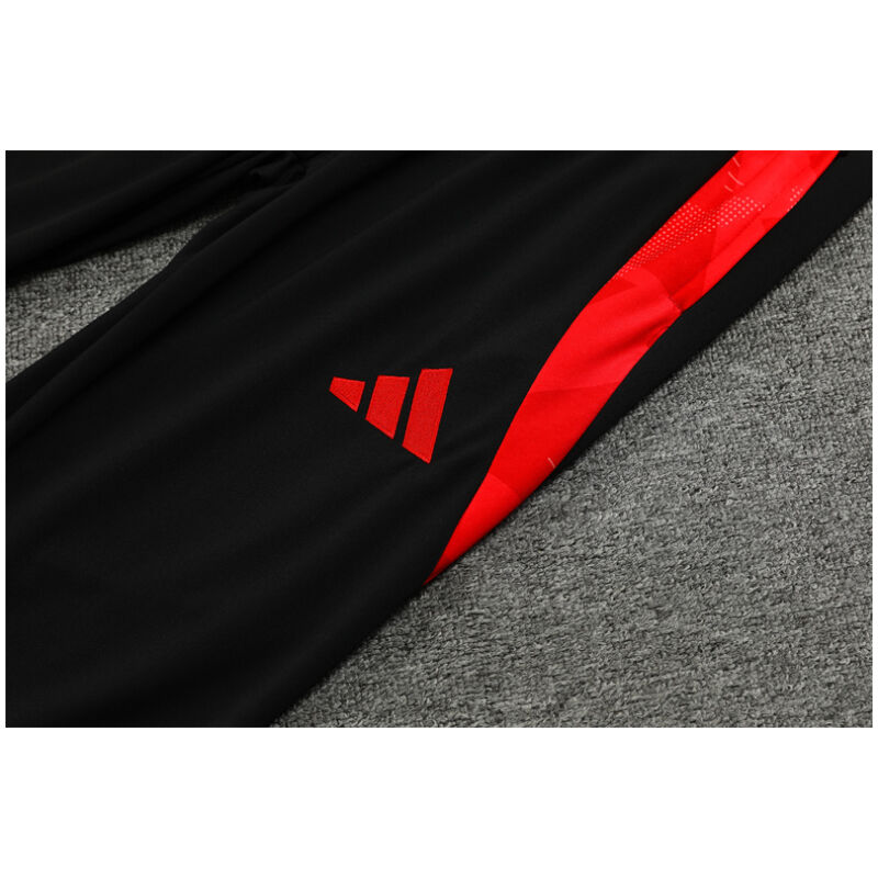 Mens Manchester United Training Suit Red – Black 2024/25