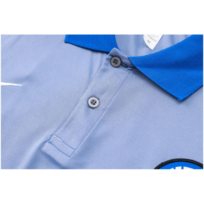 Mens Inter Milan Polo Shirt Smoke Grey 2024/25
