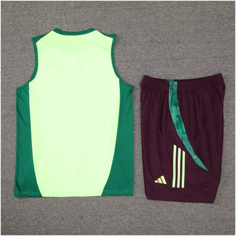 Mens Mexico Singlet Suit Yellow 2024