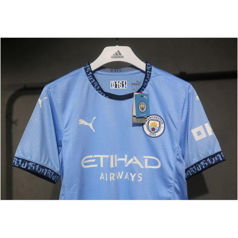 Mens Manchester City Home Authentic Jersey 2024/25 – Match