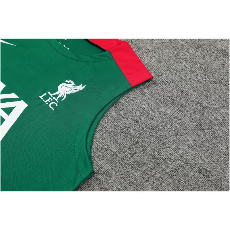 Mens Liverpool Singlet Suit Green 2024/25
