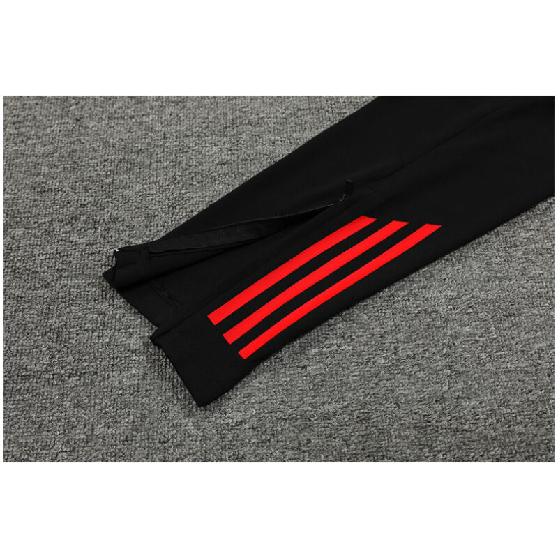 Mens Manchester United Training Suit Red – Black 2024/25
