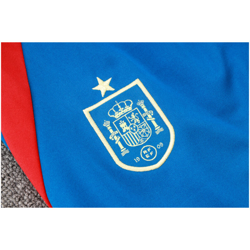 Mens Spain Jacket + Pants Training Suit Red 2024