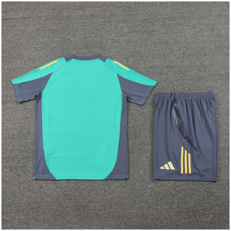 Kids Ajax Short Training Suit Green 2024/25