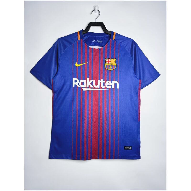 Mens Barcelona Retro Home Jersey 2017/18