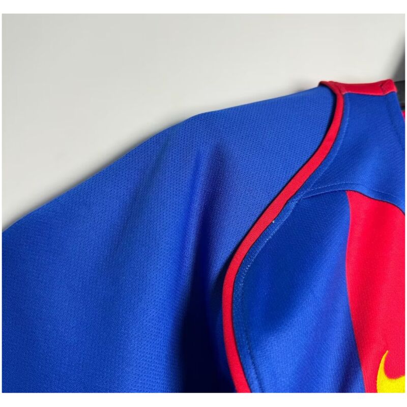 Mens Barcelona Retro Home Jersey 2004/05