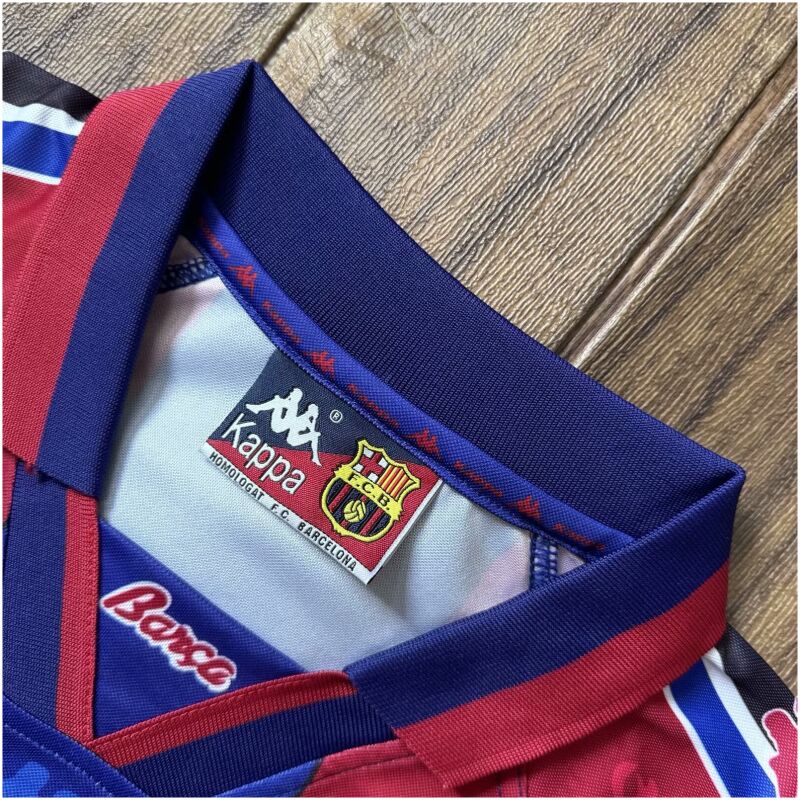 Mens Barcelona Retro Home Jersey 1995/96