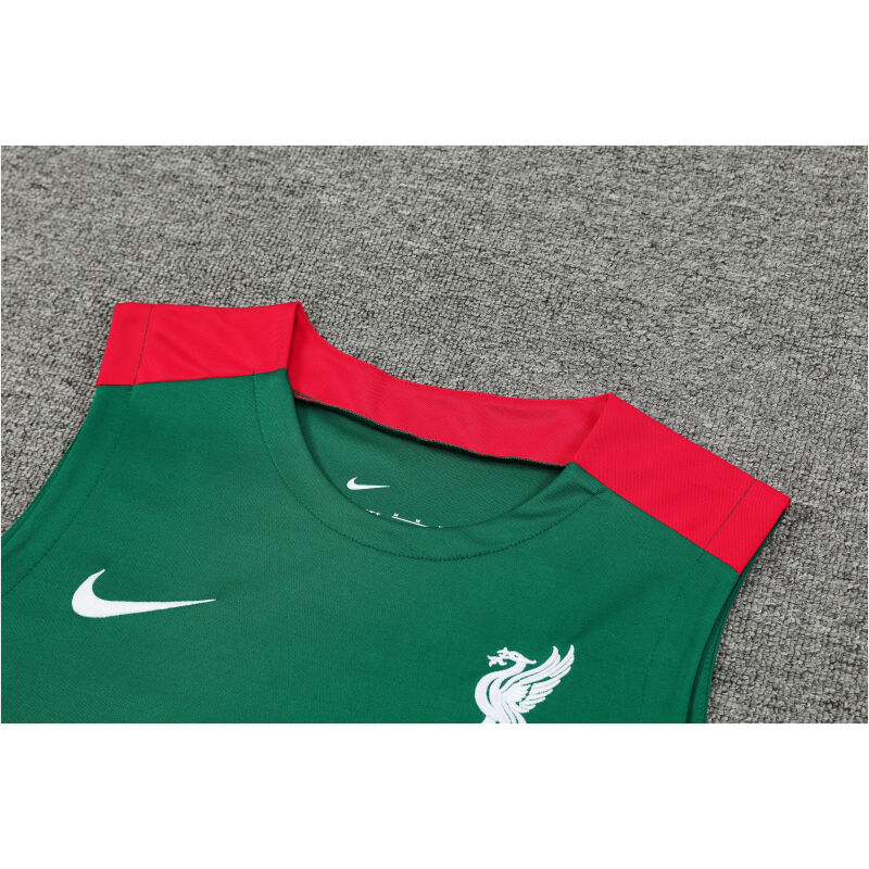 Mens Liverpool Singlet Suit Green 2024/25