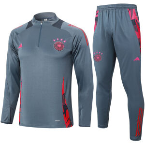Mens Germany Training Suit Grey 2024/25