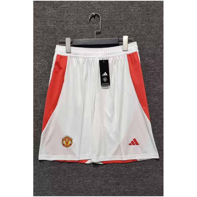 Mens Manchester United Home White Shorts 2024/25