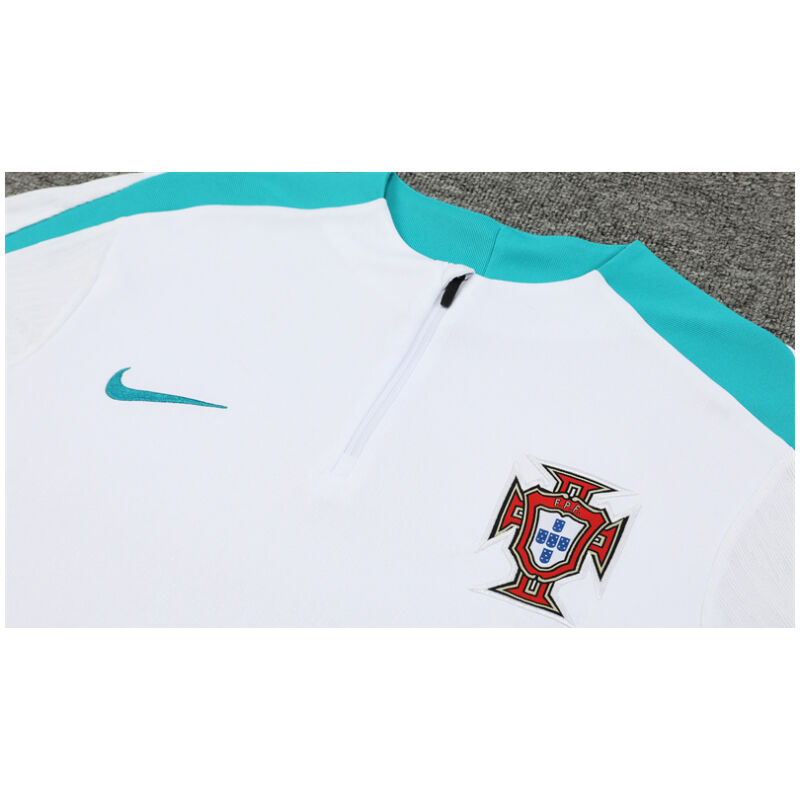 Mens Portugal Training Suit White 2024
