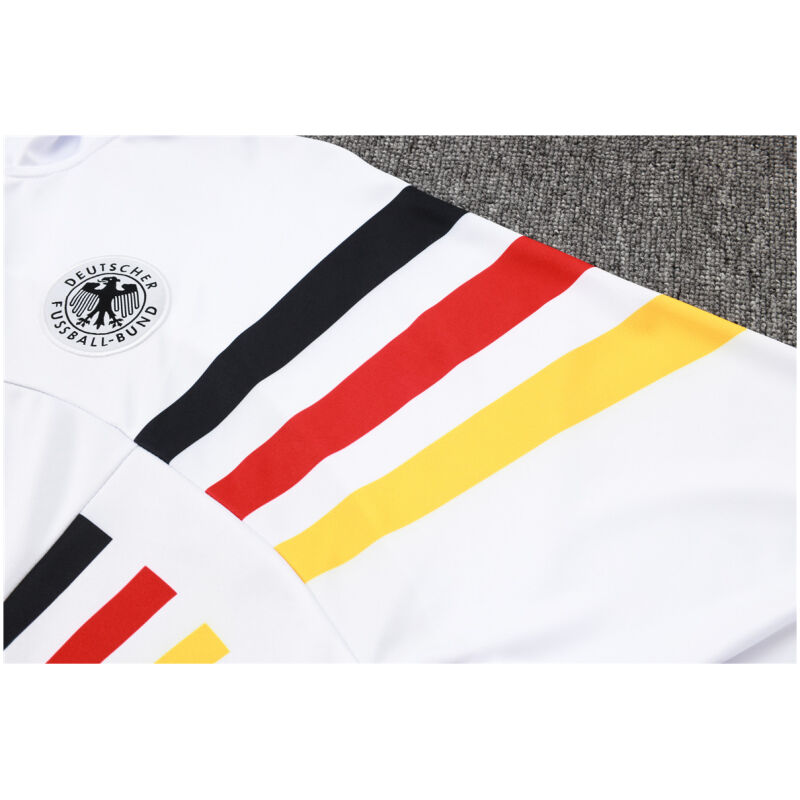 Mens Germany Jacket + Pants Training Suit White 2024
