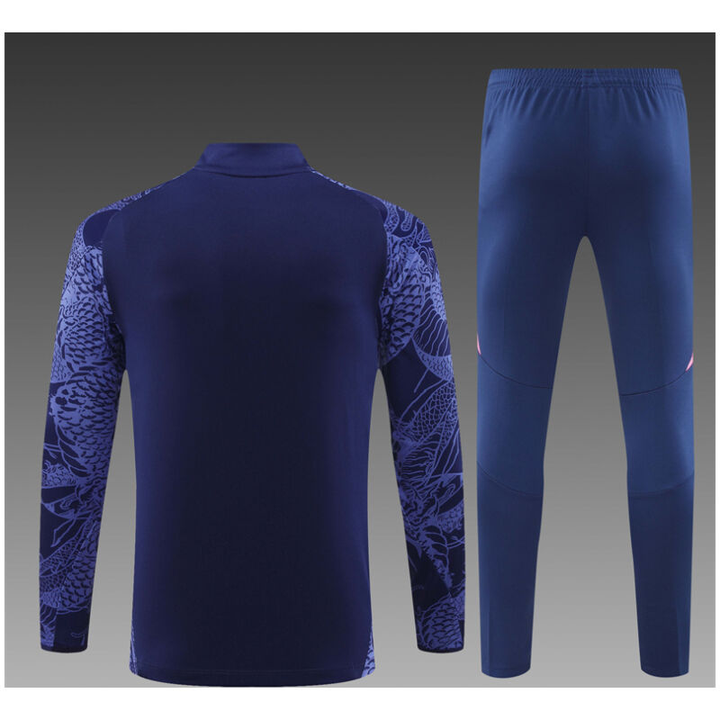 Kids Real Madrid Training Suit Purple Dragon 2024/25