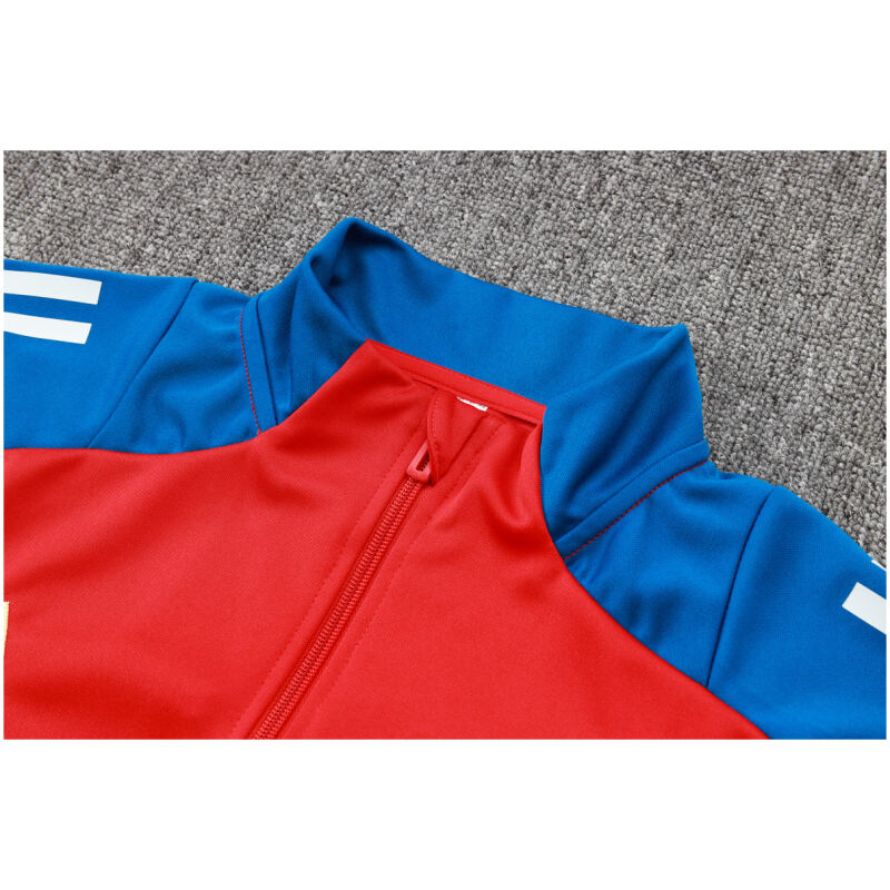 Mens Spain Jacket + Pants Training Suit Red 2024