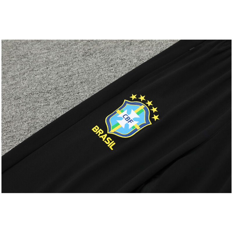 Mens Brazil Training Suit Black 2024