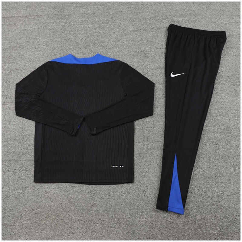 Kids France Training Suit Black 2024