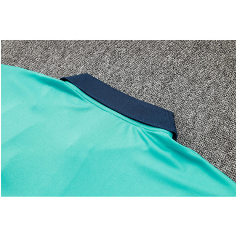 Mens Brazil Polo Shirt Aqua Green 2024