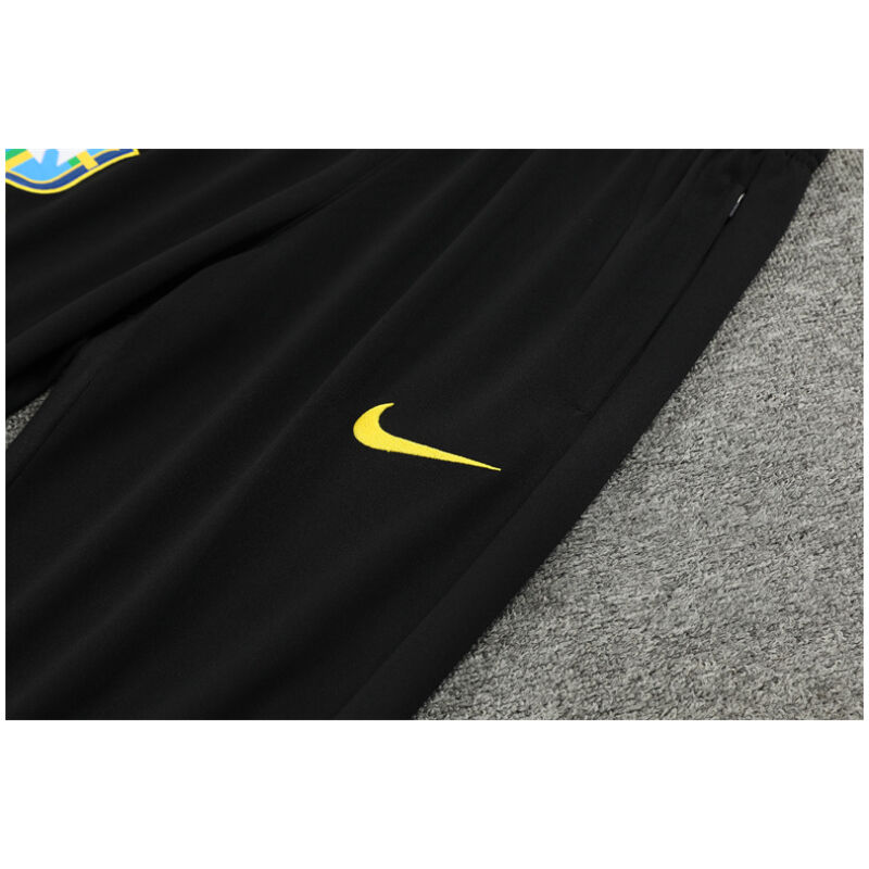 Mens Brazil Training Suit Black 2024