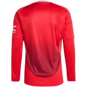 Mens Manchester United Home Jersey Long Sleeve 2024/25