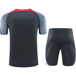 Mens Liverpool Short Training Suit Grey 2024/25