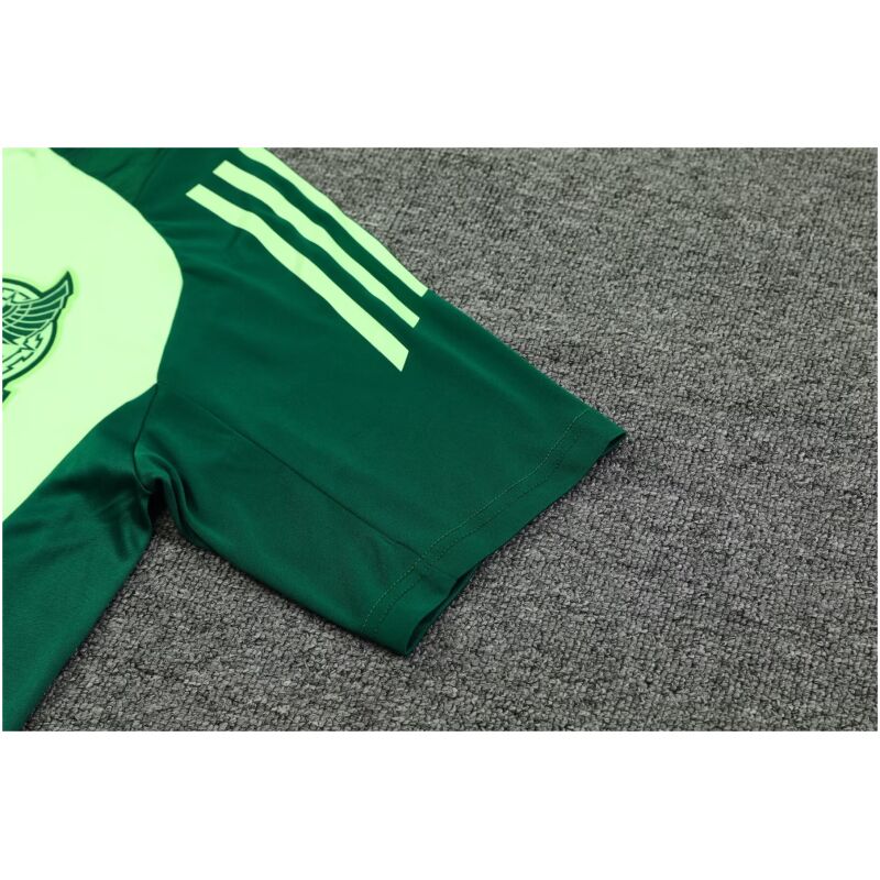 Mens Mexico Short Training Suit Yellow 2024