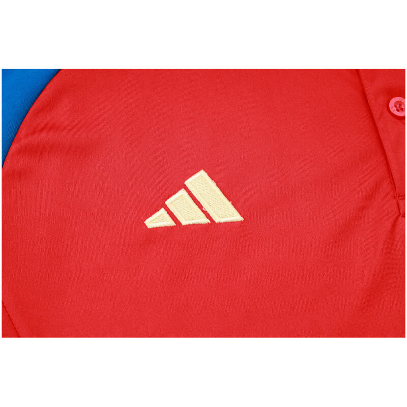 Mens Spain Polo Shirt Red 2024