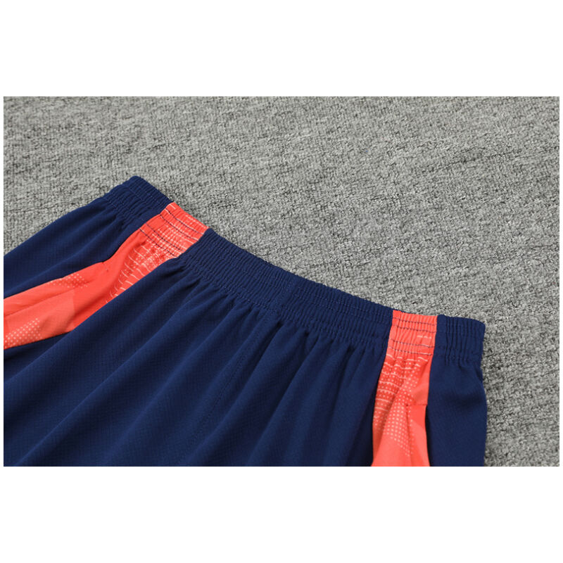 Mens Manchester United Short Training Suit Orange 2024/25