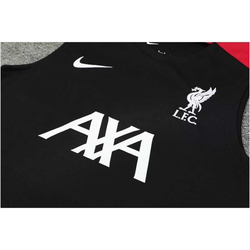 Mens Liverpool Singlet Suit Black 2024/25