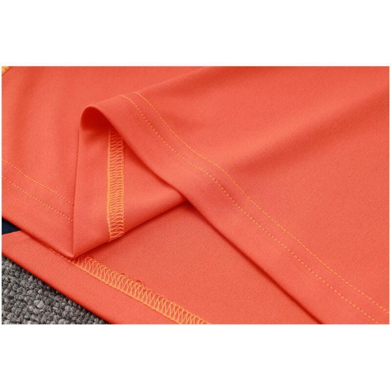 Mens Juventus Polo Shirt Orange 2024/25
