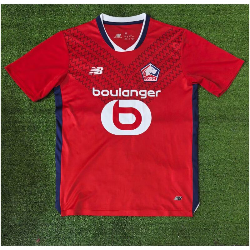 Mens Lille Olympique Home Jersey 2024/25