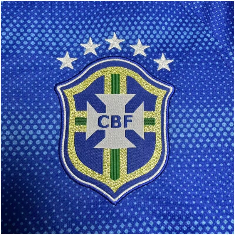 Mens Brazil Retro Away Jersey 2014