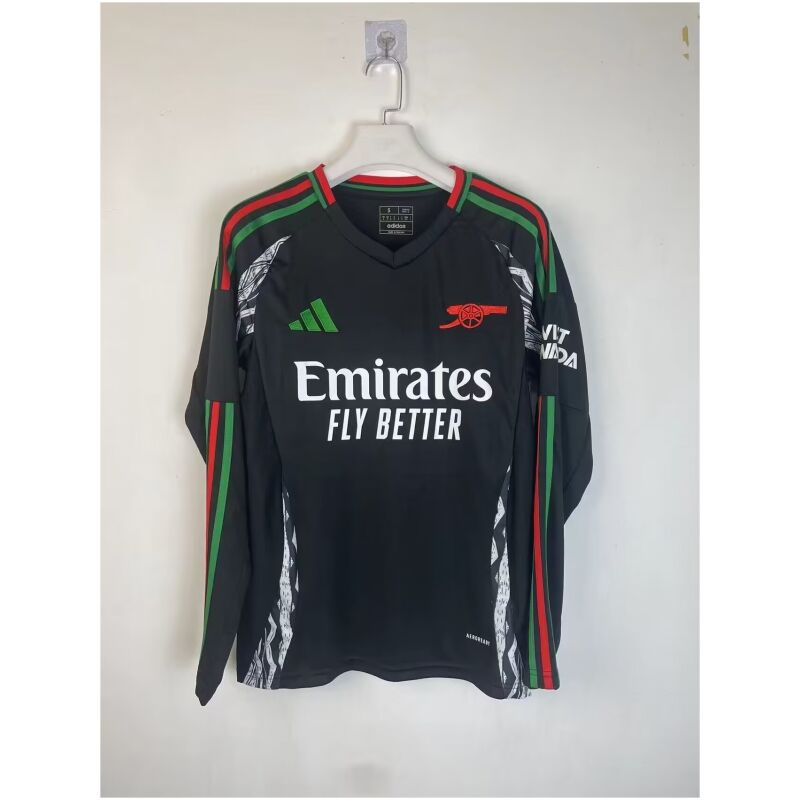 Mens Arsenal Away Jersey Long Sleeve 2024/25