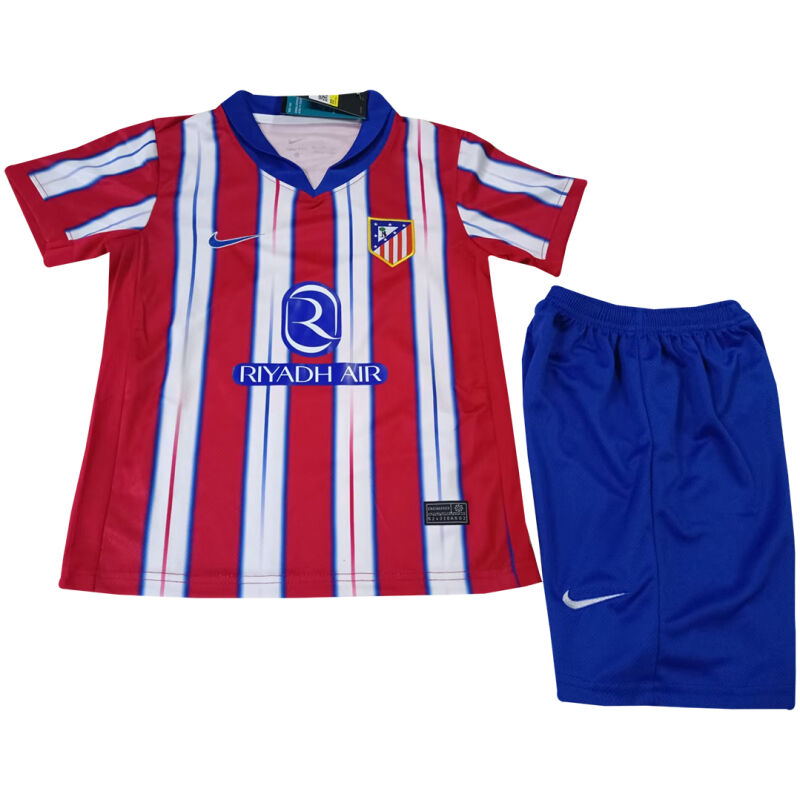 Kids Atletico Madrid Home Jersey 2024/25
