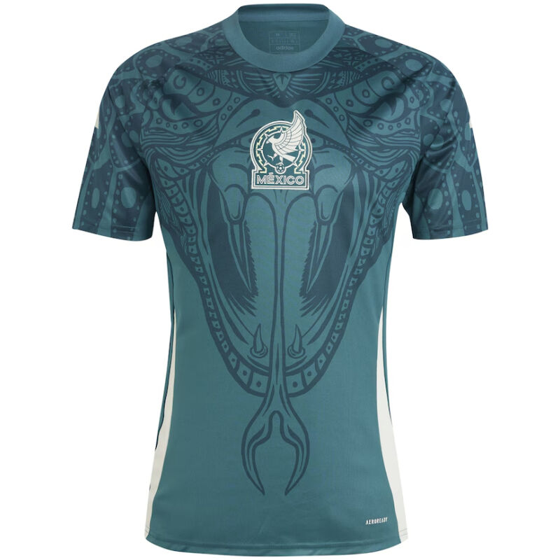 Mens Mexico Short Training Grey Jersey 2024