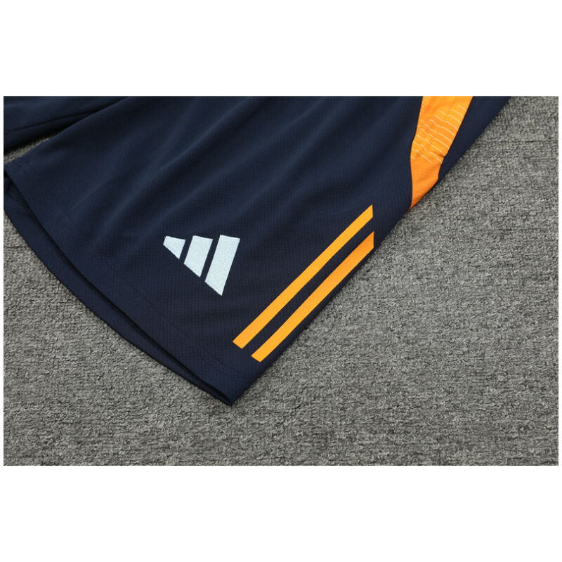 Mens Real Madrid Short Training Suit White 2024/25