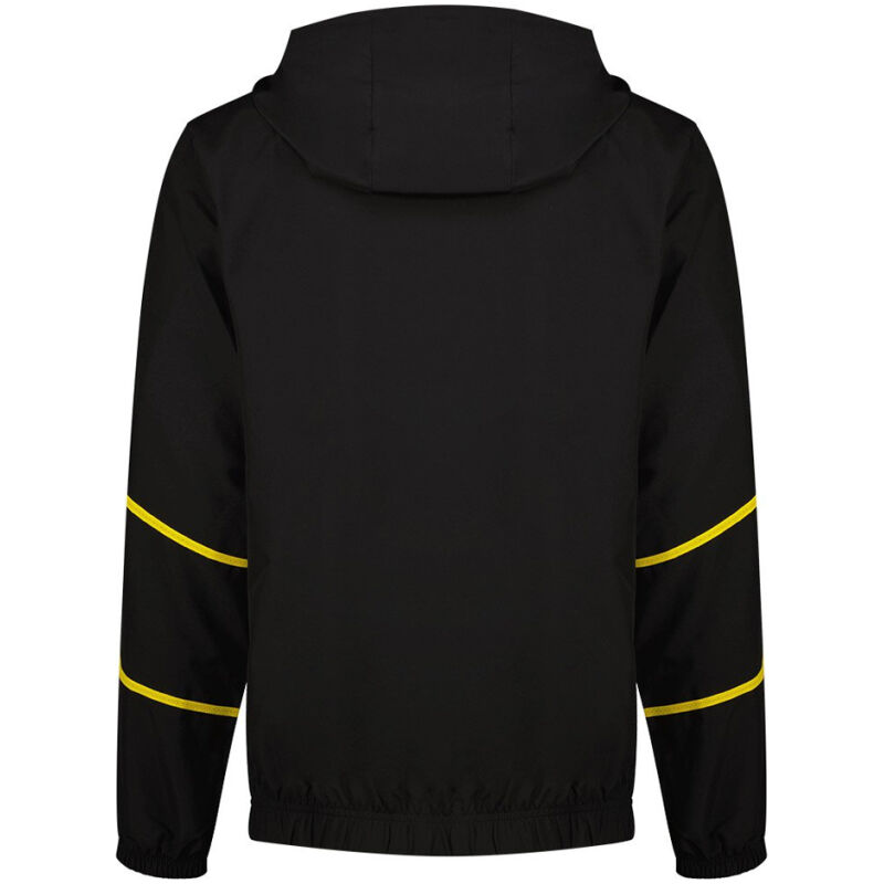 Herren Borussia Dortmund Allwetter Windrunner Jacke Schwarz 2024/25