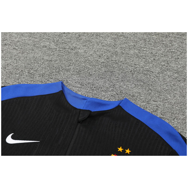 Mens France Training Suit Black 2024