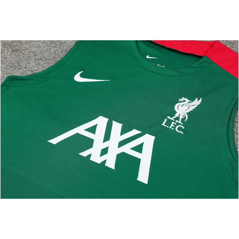 Mens Liverpool Singlet Suit Green 2024/25