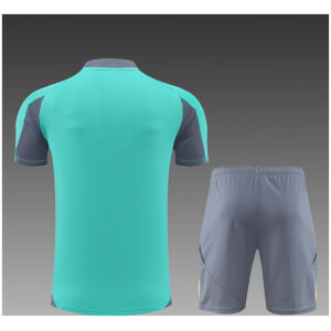 Kids Ajax Short Training Suit Green 2024/25