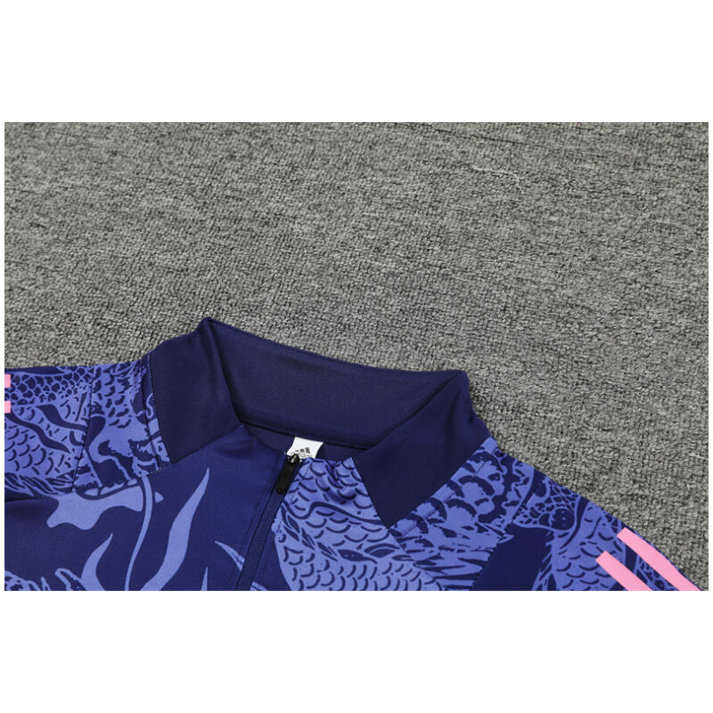 Mens Real Madrid Training Suit Purple Dragon 2024/25