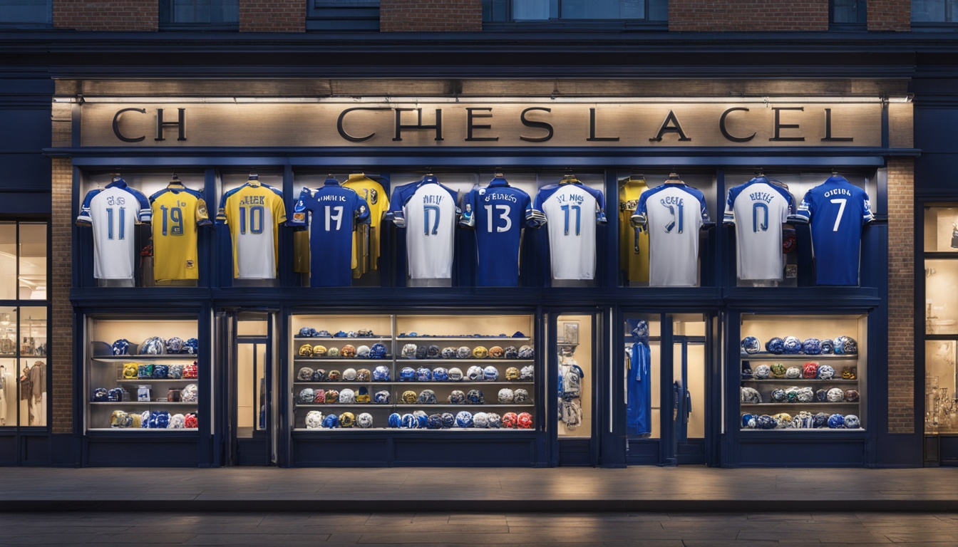 Chelsea Jersey and team introduction