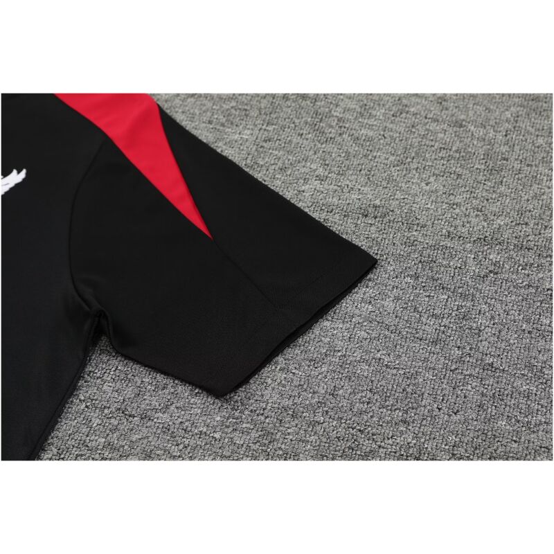 Mens Liverpool Short Training Suit Black 2024/25