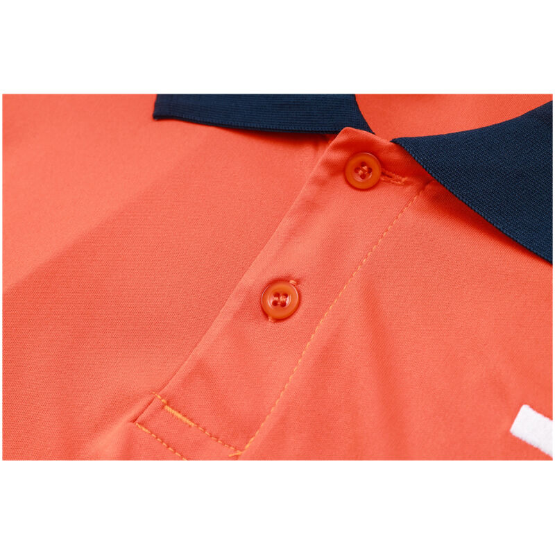 Mens Juventus Polo Shirt Orange 2024/25