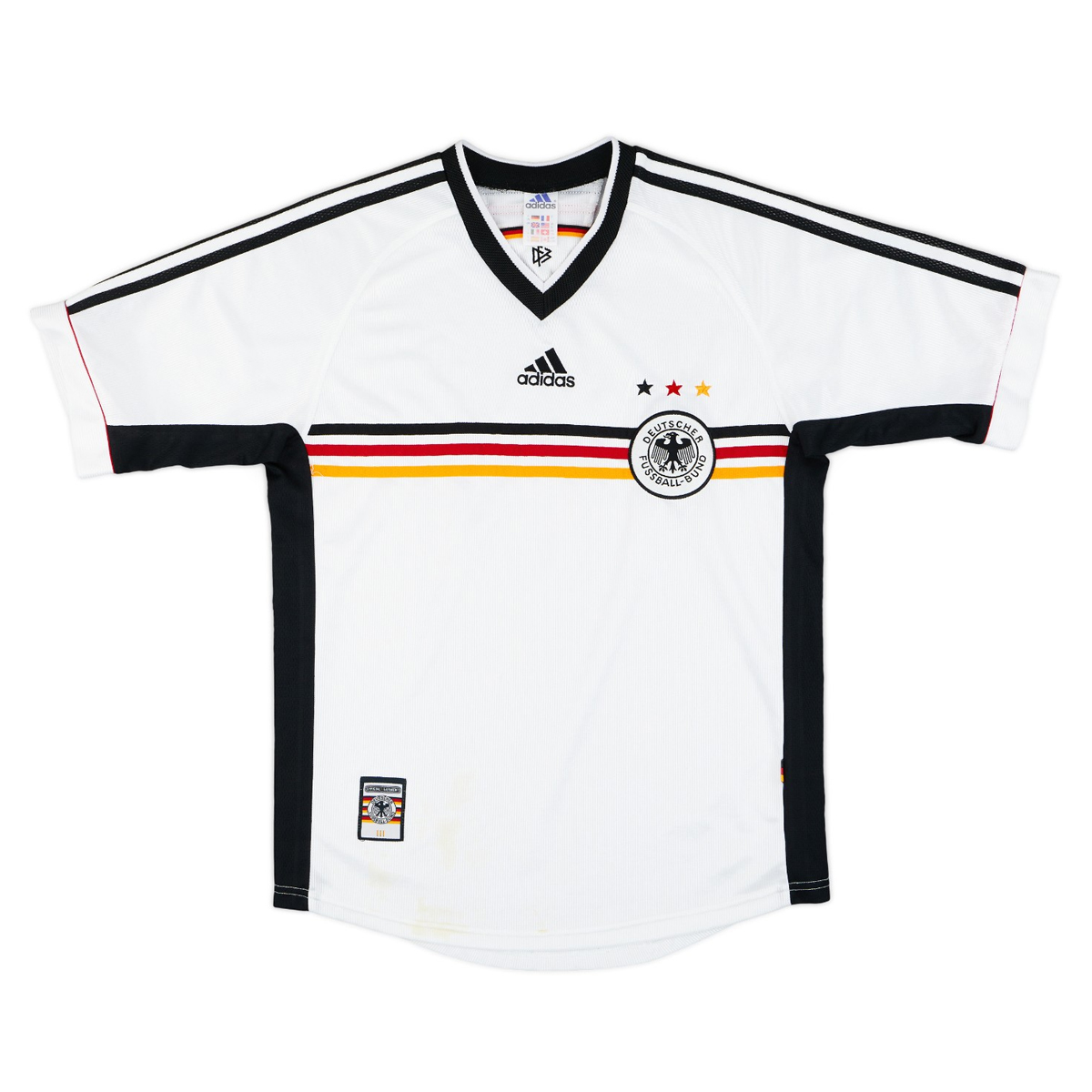 Mens Germany Retro Home Jersey 1998