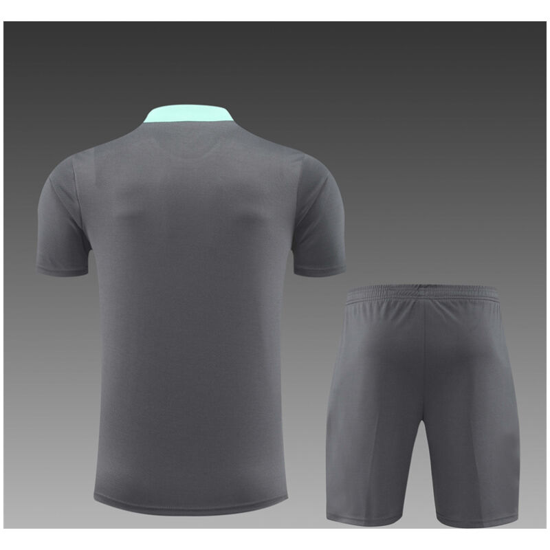 Kids PSG Short Training Suit Grey 2024/25