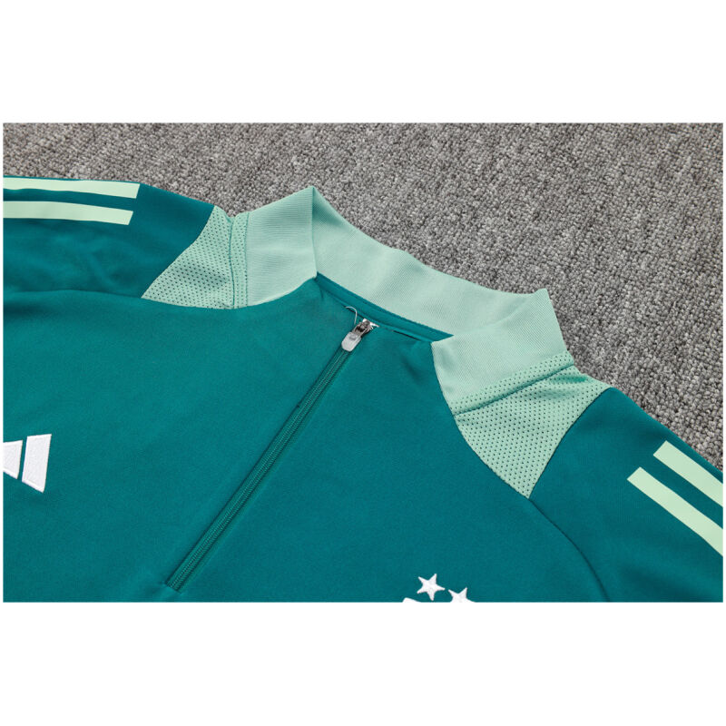 Mens Italy Training Suit Dark Green 2024/25