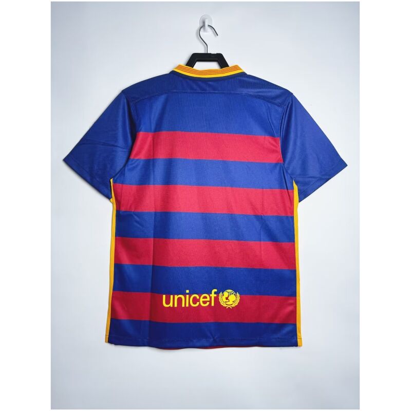 Mens Barcelona Retro Home Jersey 2015/16