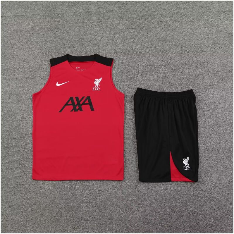 Mens Liverpool Singlet Suit Red 2024/25