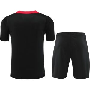 Mens Liverpool Short Training Suit Black 2024/25